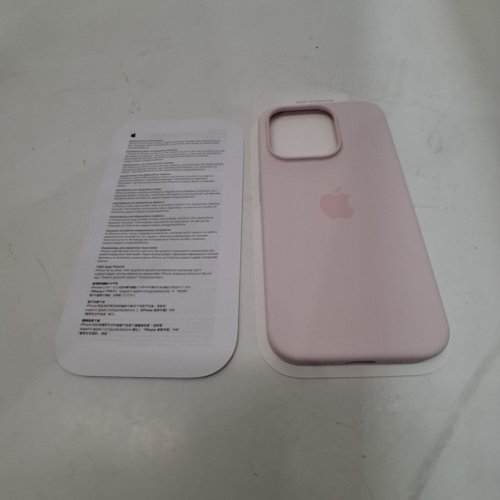 APPLE SILICONE CASE WITH MAGSAFE FOR IPHONE 15 PRO - LIGHT PINK (MODEL: A3125) image 3