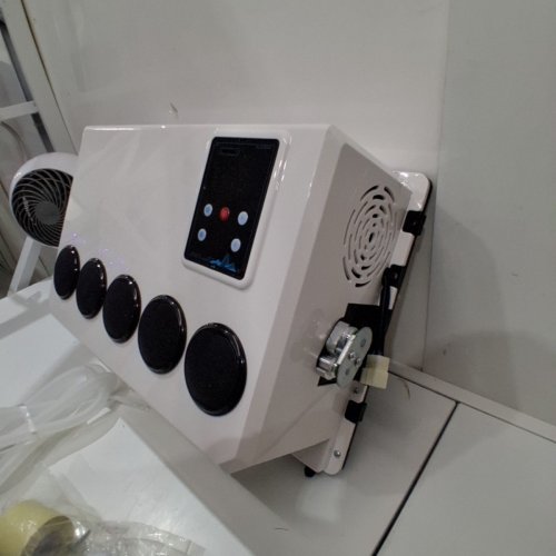 1200BTU DC PARKING AIR CONDITIONER FOR TRUCK, RV, FORKLIFT, CONSTRUCTION VEHICLE, CRANE, EXCAVATOR, VAN - INSIDE UNIT ONLY - WHITE image 4