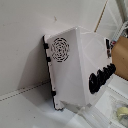 1200BTU DC PARKING AIR CONDITIONER FOR TRUCK, RV, FORKLIFT, CONSTRUCTION VEHICLE, CRANE, EXCAVATOR, VAN - INSIDE UNIT ONLY - WHITE image 6