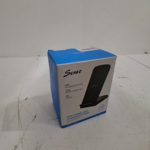 SENEO WAVESTAND WIRELESS FAST CHARGING STAND - 15W - BLACK (MODEL: PA190A) image 2