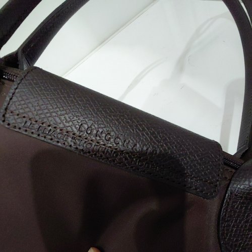 LONGCHAMP TOTE SHOULDER BAG - MEDIUM - DARK BROWN image 4