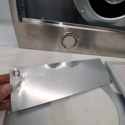OVO UNDER THE CABINET RANGE HOOD WITH 3 SPEEDS - 700 CFM - 3000K - 30" - STAINLESS STEEL (MODEL: OV-1016) image 3
