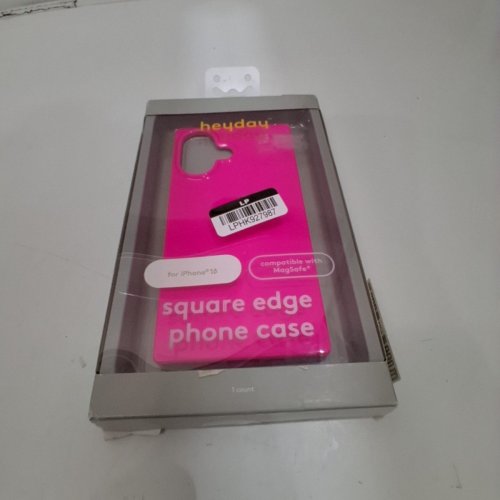 HEYDAY SQUARE EDGE PHONE CASE WITH MAGSAFE FOR IPHONE 16 - NEON PINK image 2