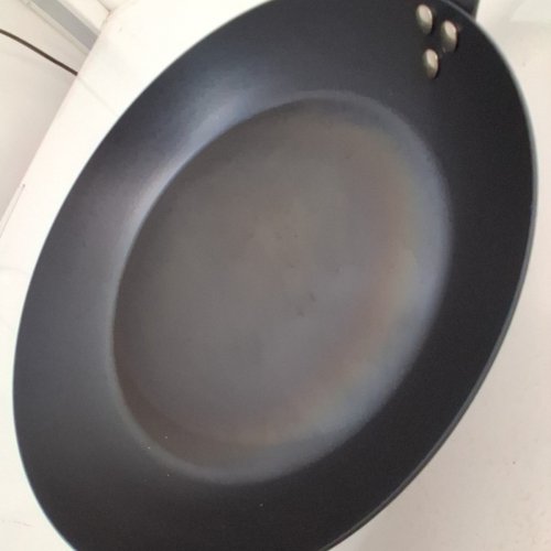 MERTEN & STORCK PRE-SEASONED CARBON STEEL INDUCTION 10" FRYING PAN SKILLET - BLACK image 3