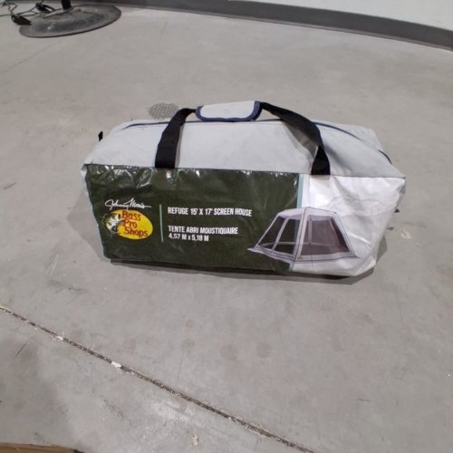 BPS REFUGE SCREENHOUSE CAMPING TENT - 15FT X 17FT - GRAY - (MODEL: LP-70203/347599) image 7