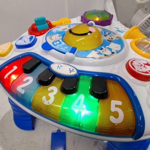 BABY EINSTEIN MUSICAL BABY ACTIVITY TABLE - BLUE AND WHITE image 2