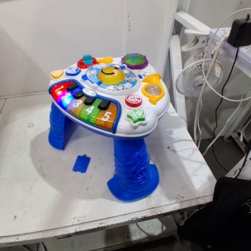 BABY EINSTEIN MUSICAL BABY ACTIVITY TABLE - BLUE AND WHITE image 3