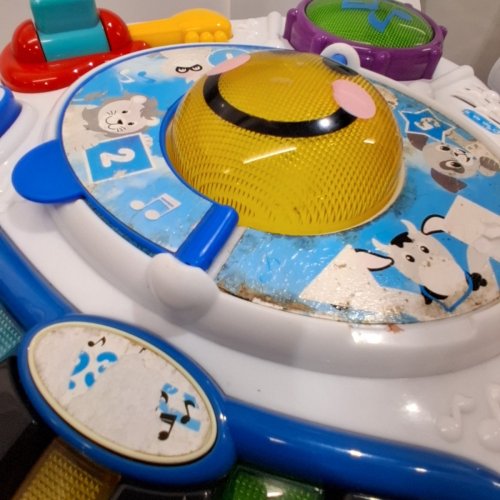 BABY EINSTEIN MUSICAL BABY ACTIVITY TABLE - BLUE AND WHITE image 4