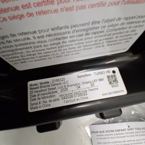 GRACO 2-IN-1 TURBOBOOSTER HIGHBACK TO BACKLESS BOOSTER CAR SEAT - 40-100LB MAX - BLACK (MODEL: 2168325) image 2