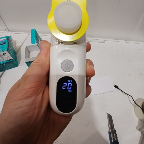 PORTABLE NEBULIZER PIEZOELECTRIC MESH ATOMIZER WITH DIGITAL DISPLAY image 2