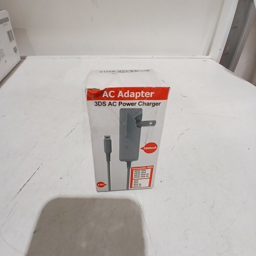 THIRD PARTY NINTENDO 3DS AC POWER ADAPTER - 100-240V - GREY image 3