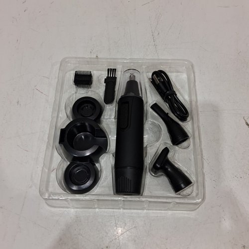 6PC RECHARGEABLE EAR AND NOSE HAIR TRIMMER FOR MEN AND WOMEN (MODEL: XJQ-3580) image 4