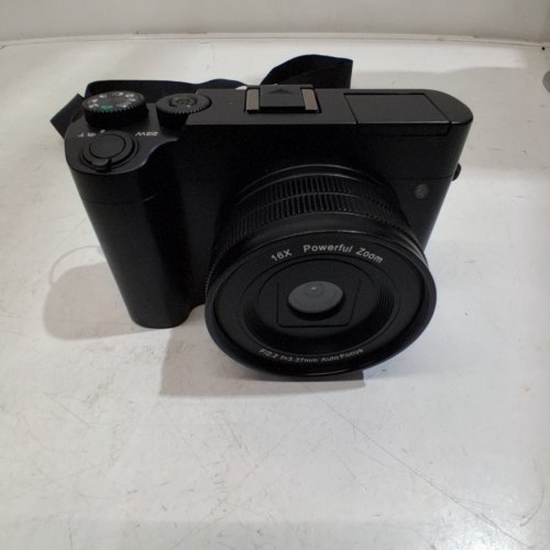 4K 64MP DIGITAL CAMERA WITH FLASH & 16X ZOOM - 2.8" DISPLAY - BLACK (MODEL: DC218) image 4
