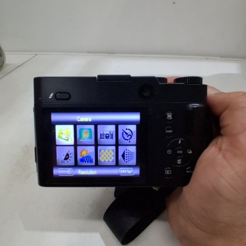 4K 64MP DIGITAL CAMERA WITH FLASH & 16X ZOOM - 2.8" DISPLAY - BLACK (MODEL: DC218) image 11