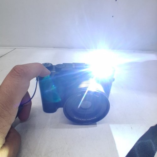 4K 64MP DIGITAL CAMERA WITH FLASH & 16X ZOOM - 2.8" DISPLAY - BLACK (MODEL: DC218) image 12