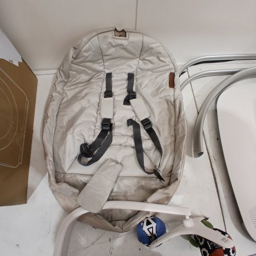 UPPABABY MAMAROO SMART SWING - 5 MOTIONS, 5 SPEEDS, 4 SOUNDS WITH MOTIONSYNC TECHNOLOGY AND BLUETOOTH - 36" - CHARLIE (MODEL: 2001-MRO-NA-CHR) image 6