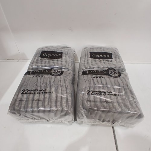 44PK DEPEND ADULT FRESH PROTECTION DISPOSABLE - XXL - GREY image 2