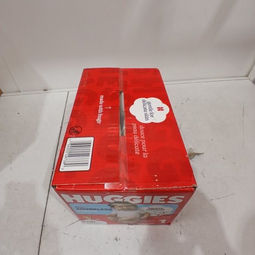 96PK HUGGIES LITTLE SNUGGLERS DISPOSABLE GENTLE SKIN PROTECTION BABY DIAPERS - SIZE 1 - DISNEY WINNIE THE POOH image 3