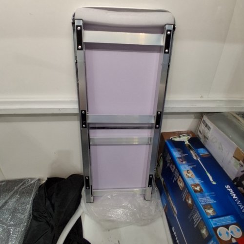 VEVOR PORTABLE TRADE SHOW COUNTER - 40.3" X 3.7" X 17.3" - BLACK AND SILVER (MODEL: DX9930) image 3
