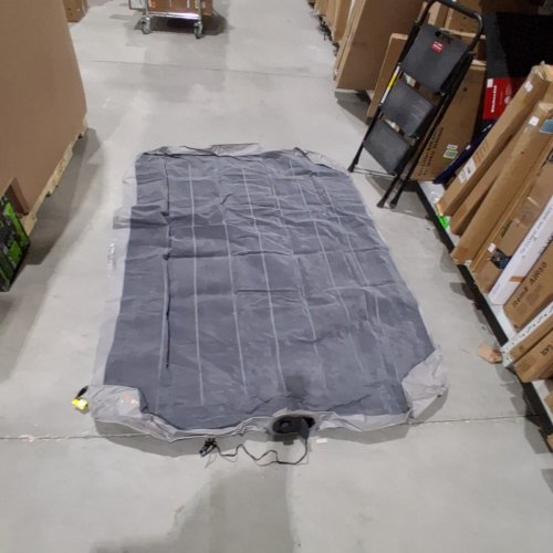 INTEX DURA-BEAM PRESTIGE AIR MATTRESS WITH BUILT IN USB PUMP - 12" RAISED - QUEEN - GREY (MODEL: 64114E) image 3