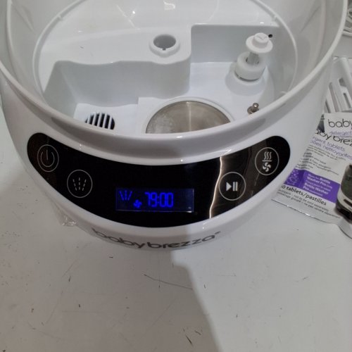 BABYBREZZA BOTTLE WASHER PRO 3-IN-1 WASHER/STERILIZER/DRYER - HOLDS 4 BOTTLES - BLACK/WHITE (MODEL: BRZ0103) image 2