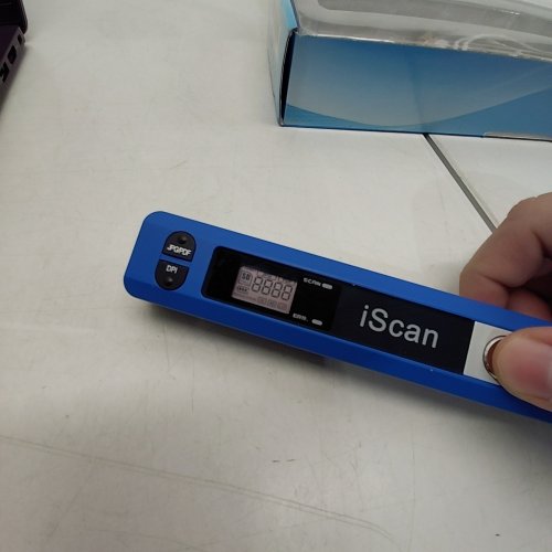 ISCAN WAND PORTABLE SCANNER - MAX 900 DPI - BLUE image 2