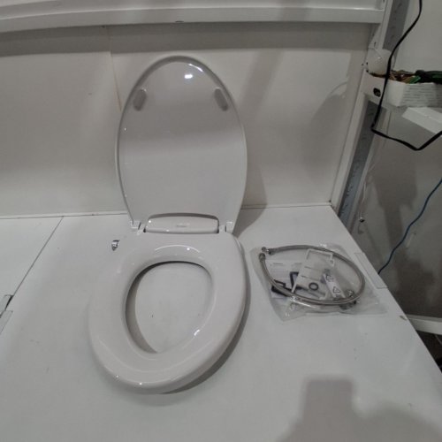 BRONDELL ECOSEAT S101 NON-ELECTRIC SLOW-CLOSE BIDET TOILET SEAT - ROUND - WHITE (MODEL: CANS101 EW) image 2