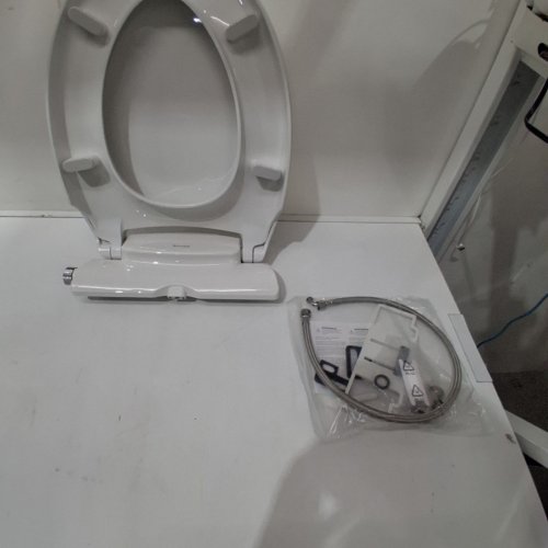 BRONDELL ECOSEAT S101 NON-ELECTRIC SLOW-CLOSE BIDET TOILET SEAT - ROUND - WHITE (MODEL: CANS101 EW) image 3