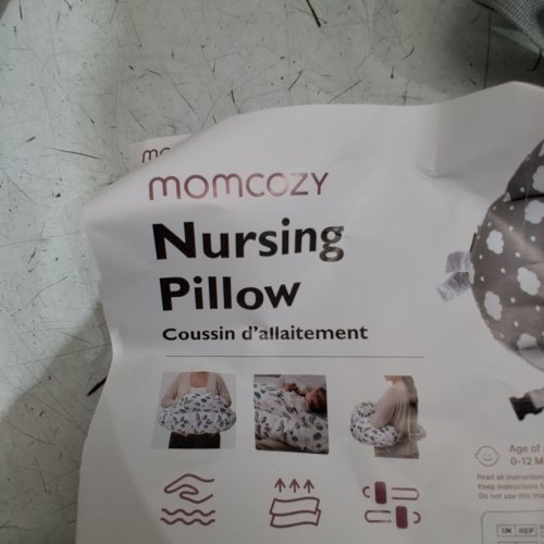 MOMCOZY MULTIFUNCTIONAL AND ADJUSTABLE NURSING PILLOW - GREY image 2