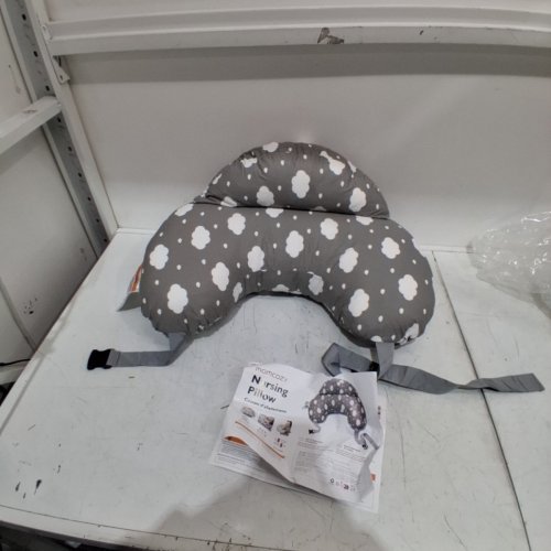 MOMCOZY MULTIFUNCTIONAL AND ADJUSTABLE NURSING PILLOW - GREY image 3