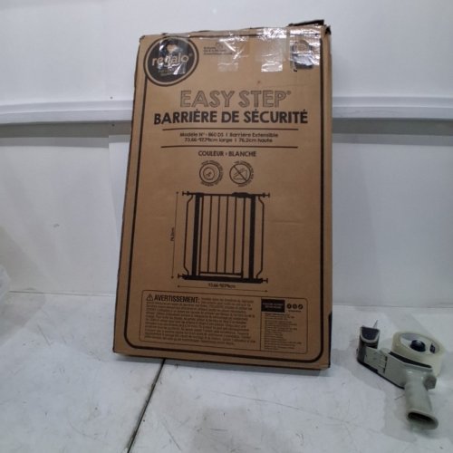 REGALO EASY STEP SAFETY GATE - 29"- 38.5" - WHITE (MODEL: 1160-DS) image 3