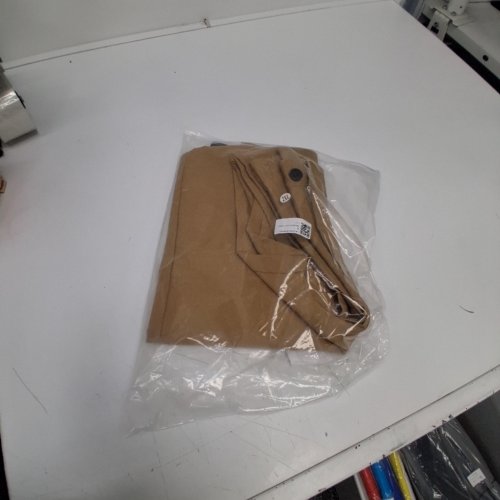 MENS COMFORTABLE DRESS/CASUAL PANT - FITS LIKE MEDIUM - TAN/KHAKI *SEE NOTES* image 2