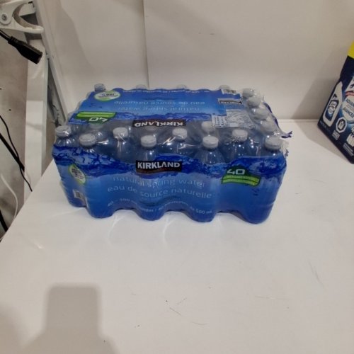 40PK KIRKLAND NATURAL SPRING WATER BOTTLES - 500ML image 3