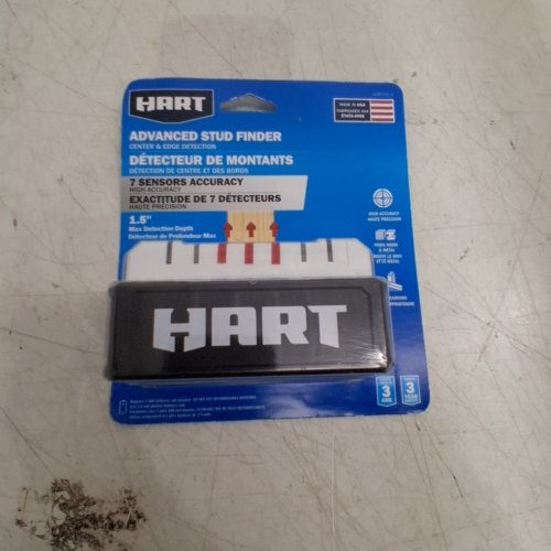 HART 7-SENSOR ADVANCED STUD FINDER - GREY/BLACK (MODEL: HART703.0) image 2