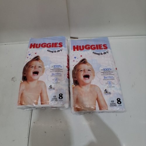 96PK HUGGIES SNUG AND DRY WITH BLOWOUT AND LEAKPROOF PROTECTION - SIZE 8 image 2