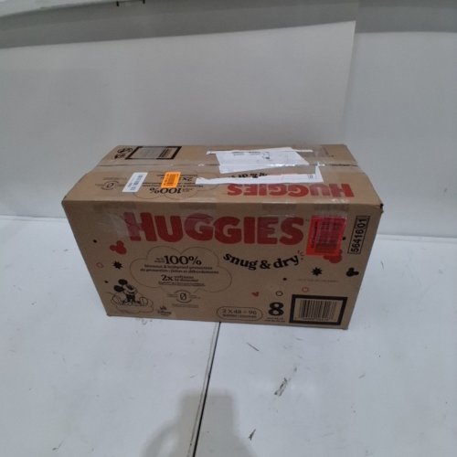 96PK HUGGIES SNUG AND DRY WITH BLOWOUT AND LEAKPROOF PROTECTION - SIZE 8 image 4