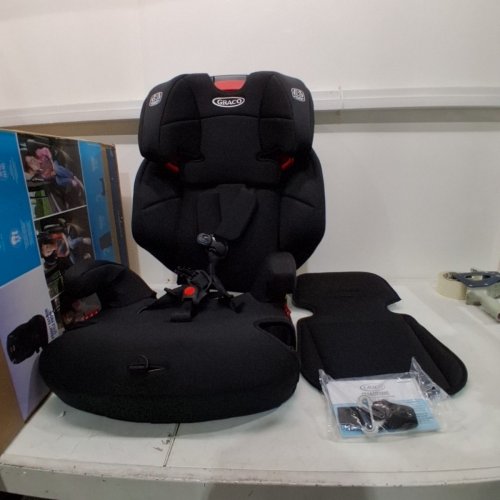 GRACO C20 TRANZITIONS 3-IN-1 HARNESS BOOSTER CAR SEAT - 100LBS CAP - BLACK (MODEL: 2035724) image 3
