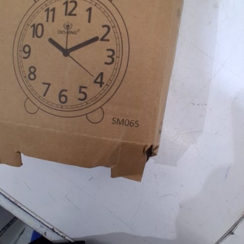 BUNNY EAR ANALOG ALARM CLOCK - BEIGE (MODEL: SM064) image 3