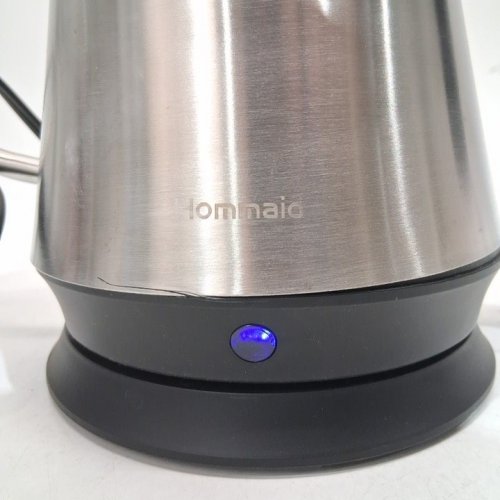 HOMMAID ELECTRIC GOOSENECK KETTLE - 1L - STAINLESS STEEL/BLACK (MODEL: BT-KO8A) image 2