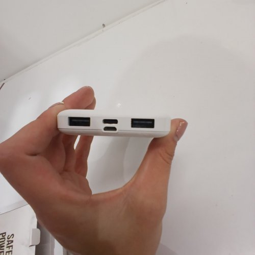 SAFE SPEED PORTABLE POWER BANK - 10000MAH, 37WH, 3.7V - WHITE (MODEL: P11A) image 4