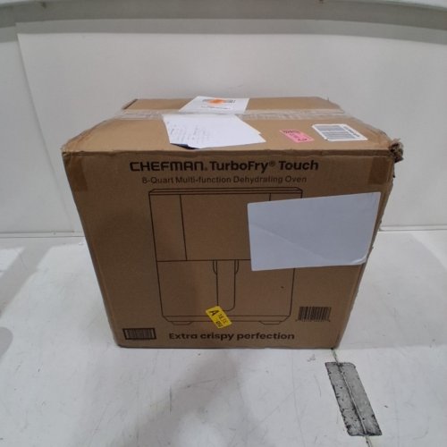 CHEFMAN TURBOFRY TOUCH AIR FRYER - 8QT - STAINLESS STEEL/BLACK (MODEL: RJ38-SS-8T-AM) image 5