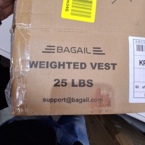 BAGAIL WEIGHTED VEST WITH DETACHABLE PHONE POUCH - 25LBS - CAMOUFLAGE/GREY/BLACK image 3