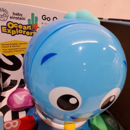 BABY EINSTEIN OCEAN EXPLORERS GO OPUS GO 4-IN-1 CRAWL & CHASE PAL - 3M-5Y - BLUE image 4