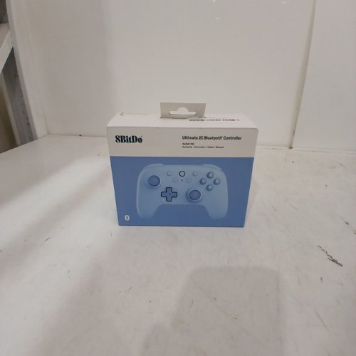 8BITDO ULTIMATE 2C WIRELESS BLUETOOTH CONTROLLER FOR SWITCH AND SWICTH 2 - 6-AXIS MOTION CONTROL - HAS RUMBLE VIBRATION, REFINED D-PAD AND BUMPERS - BLUE - (MODEL: 80NC) image 2