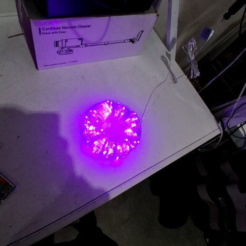 OLLNY MULTI COLOR CHANGING ROPE LIGHT - 66FT, 200 LED image 2