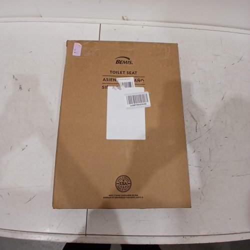 BEMIS LIFT-OFF ELONGATED ENAMELED WOOD TOILET SEAT - COTTON WHITE (MODEL: 1500EC 000) image 4