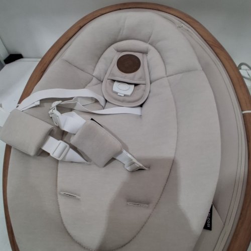 MAXI-COSI CASSIA ADJUSTABLE ROTATING BABY SWING WITH SOOTHING SOUNDS & MELODIES - HORIZON SAND (MODEL: ‎53302CGMT) image 4
