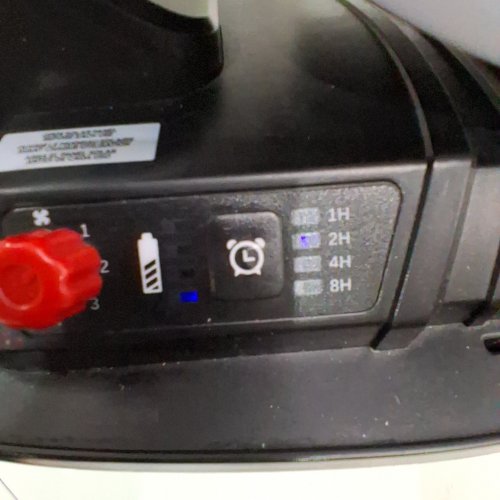 INFINITY X1 SOLAR MISTING FAN - 500LM - BLACK (MODEL: 1985328) image 2