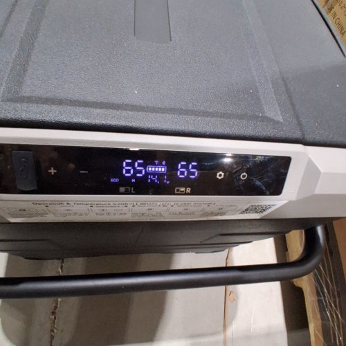 BODEGACOOLER DUAL ZONE PORTABLE RV REFRIGERATOR - 12 V -121 QT - BLACK (MODEL: TWW115) image 2