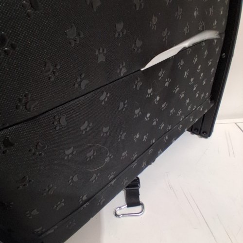 COLLAPSIBLE FOLDING CAR DOG STEPS STAIRS - 16" X 24" - BLACK image 2